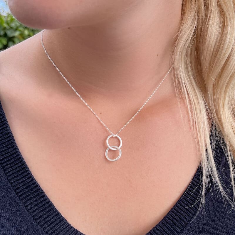 SUSICALA Halskette Twin S Sterlingsilber