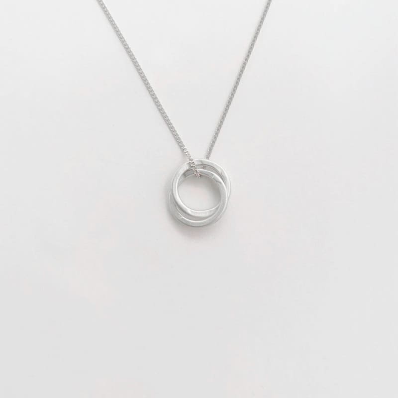 SUSICALA Halskette Twin S Sterlingsilber