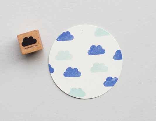 PERLENFISCHER Stempel 33 - Wolke voll
