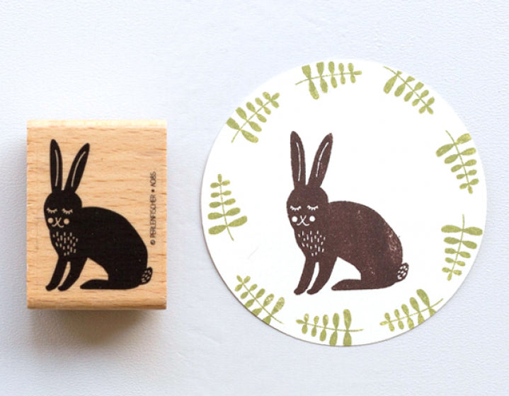 PERLENFISCHER Stempel 208 - Träumender Hase