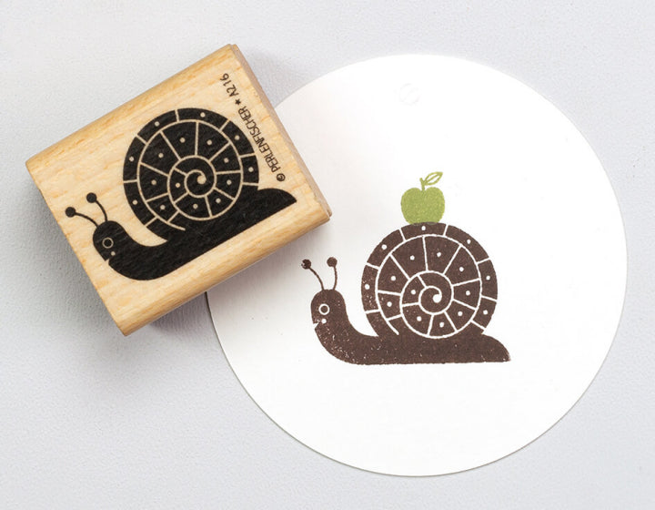 PERLENFISCHER Stempel Schnecke