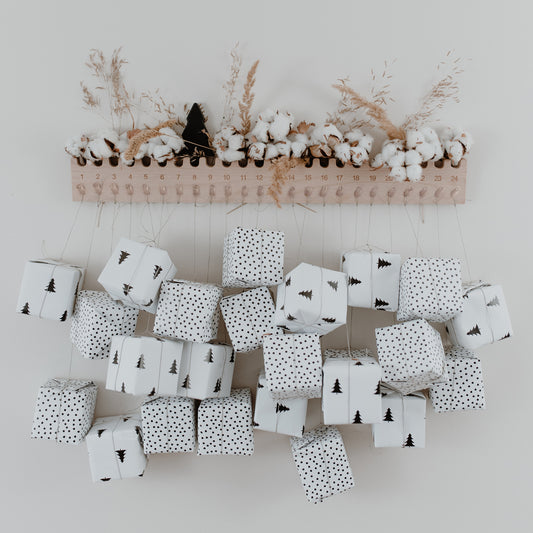 EULENSCHNITT Adventskalender Tanne