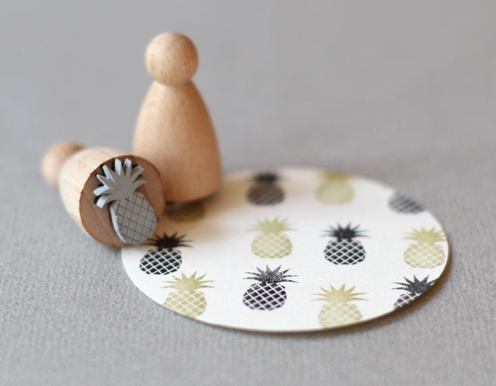 PERLENFISCHER Stempel 84 - Ananas