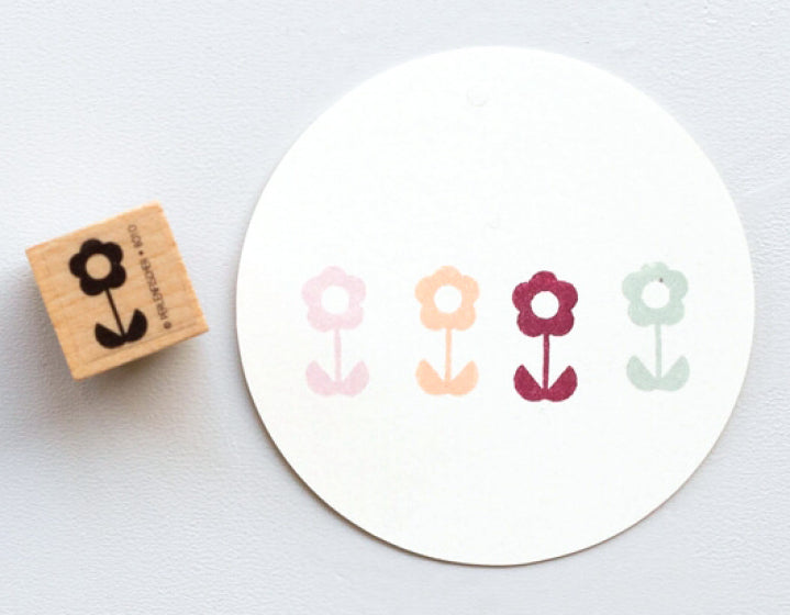 PERLENFISCHER Stempel 91 - Blume