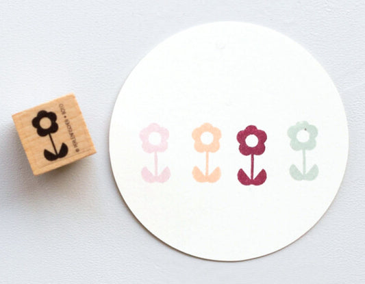 PERLENFISCHER Stempel 91 - Blume