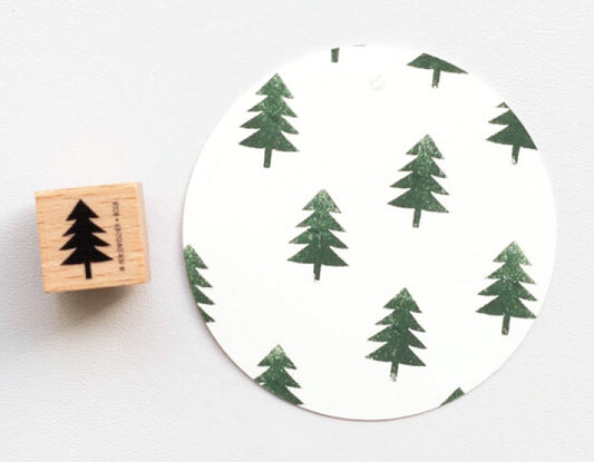 PERLENFISCHER Stempel B028- Tannenbaum klein