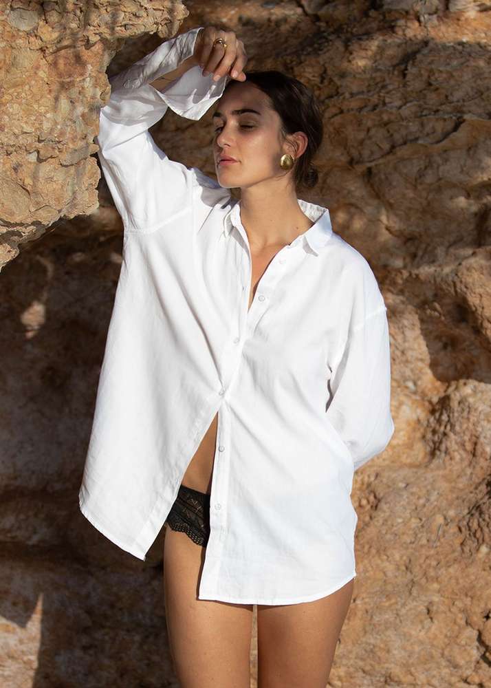CLUB L'AVENIR Boyish Rive'CL - Hemdbluse