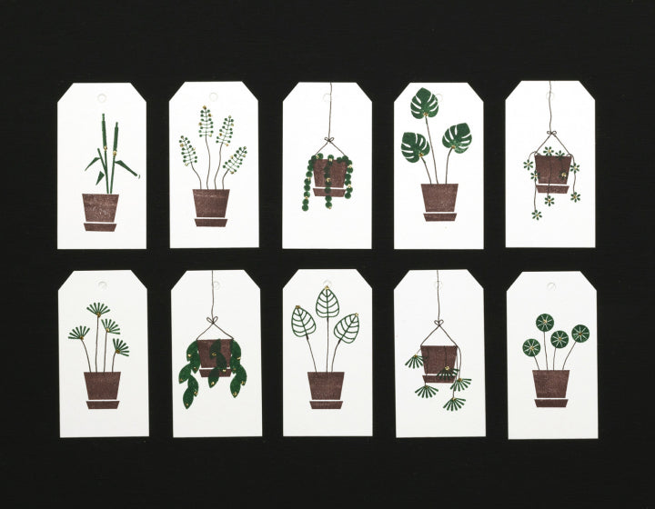 PERLENFISCHER Stempel 166 - Monstera klein