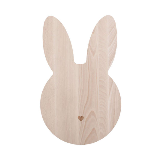 EULENSCHNITT Frühstücksbrettchen Hase