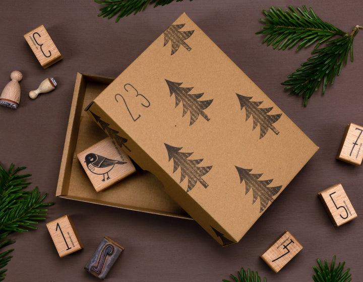 PERLENFISCHER Stempel C018 - Tannenbaum XL