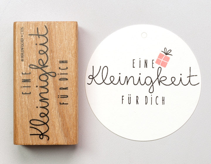 PERLENFISCHER Stempel Eine Kleinigkeit für dich