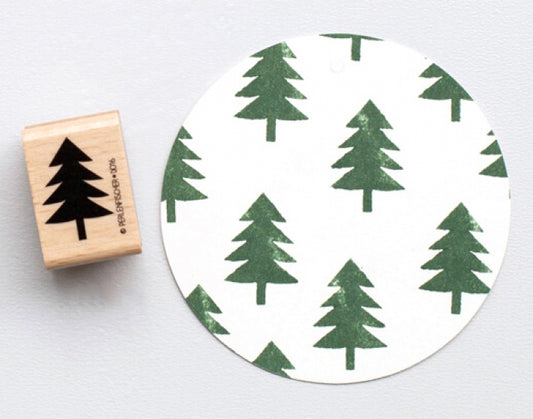 PERLENFISCHER Stempel D016- Tannenbaum groß