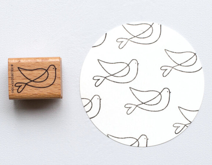 PERLENFISCHER Stempel 209/210 Turteltaube in 2 Variationen