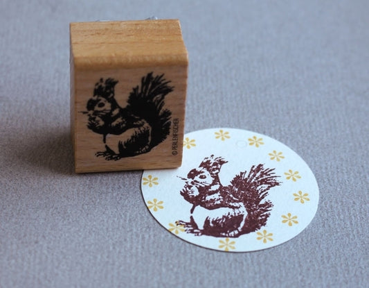 PERLENFISCHER Stempel 107 Eichhörnchen