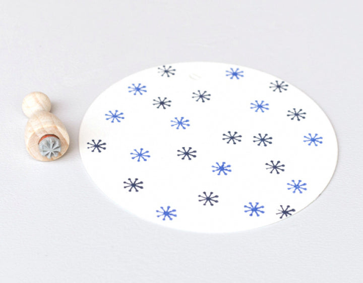 PERLENFISCHER Ministempel 78 - Flocke 5