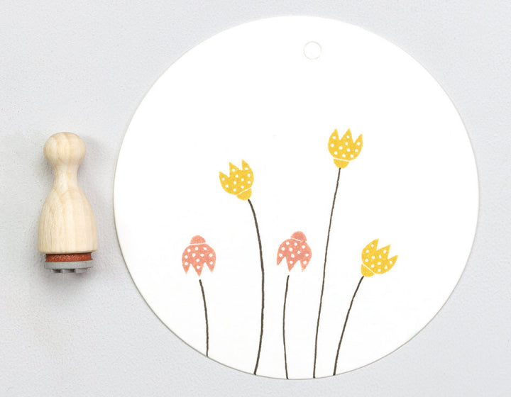 PERLENFISCHER Ministempel - Glockenblüte