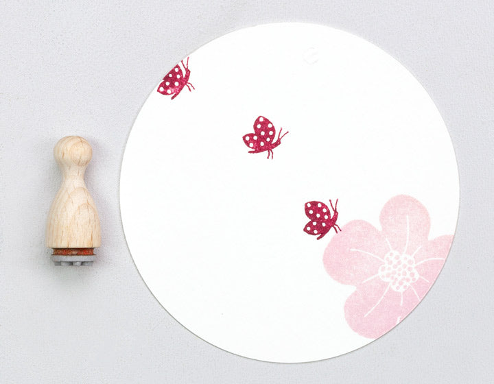 PERLENFISCHER Stempel Schmetterling Mini