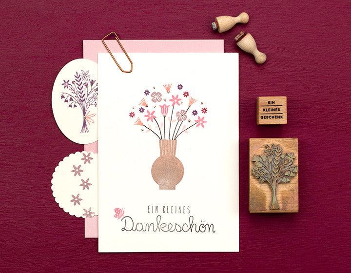 PERLENFISCHER Stempel Schmetterling Mini