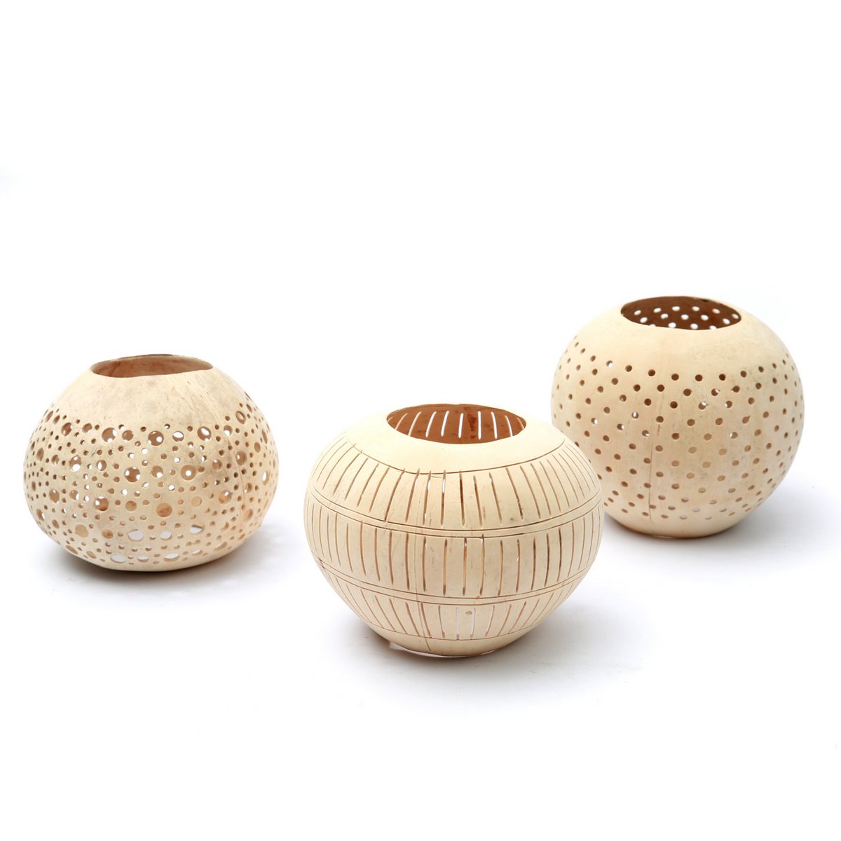 BAZAR BIZAR The Coconut Dot - Teelichthalter