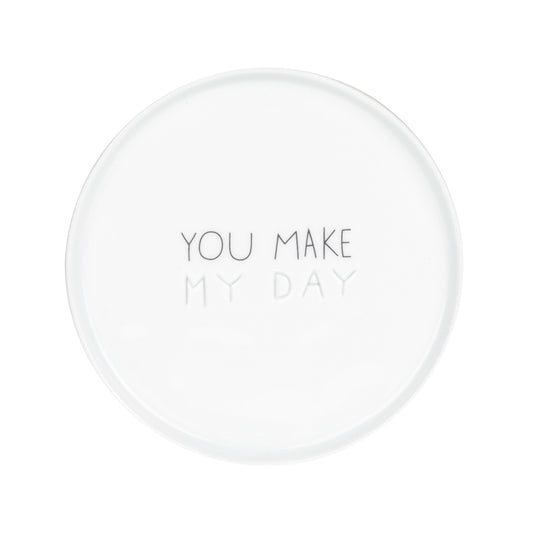 RAEDER DESIGN Guten Morgen Kleiner Teller You make my day