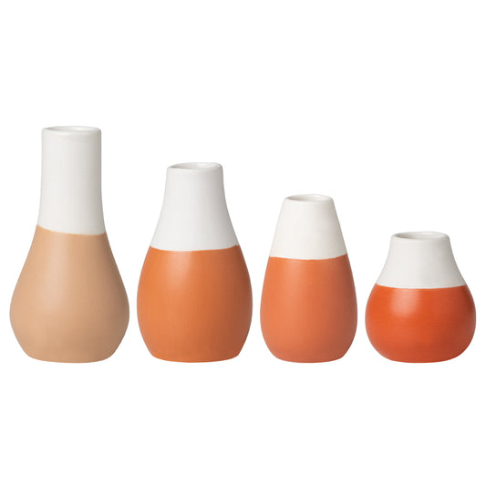 RAEDER DESIGN Mini Pastellvasen Erdtöne