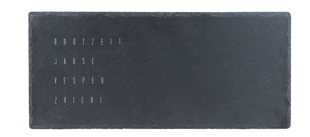 RAEDER DESIGN Servierplatte Brotzeit