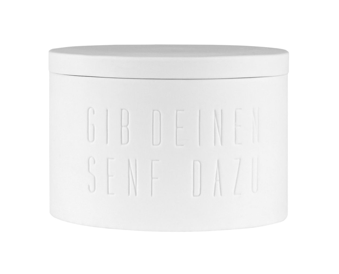 RÄDER DESIGN Heimatliebe Senftopf - Gib deinen Senf dazu