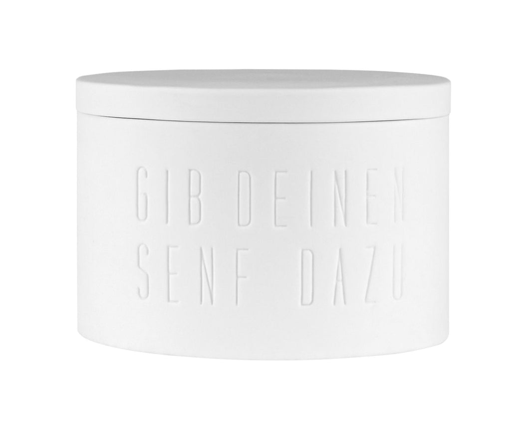 RÄDER DESIGN Heimatliebe Senftopf - Gib deinen Senf dazu