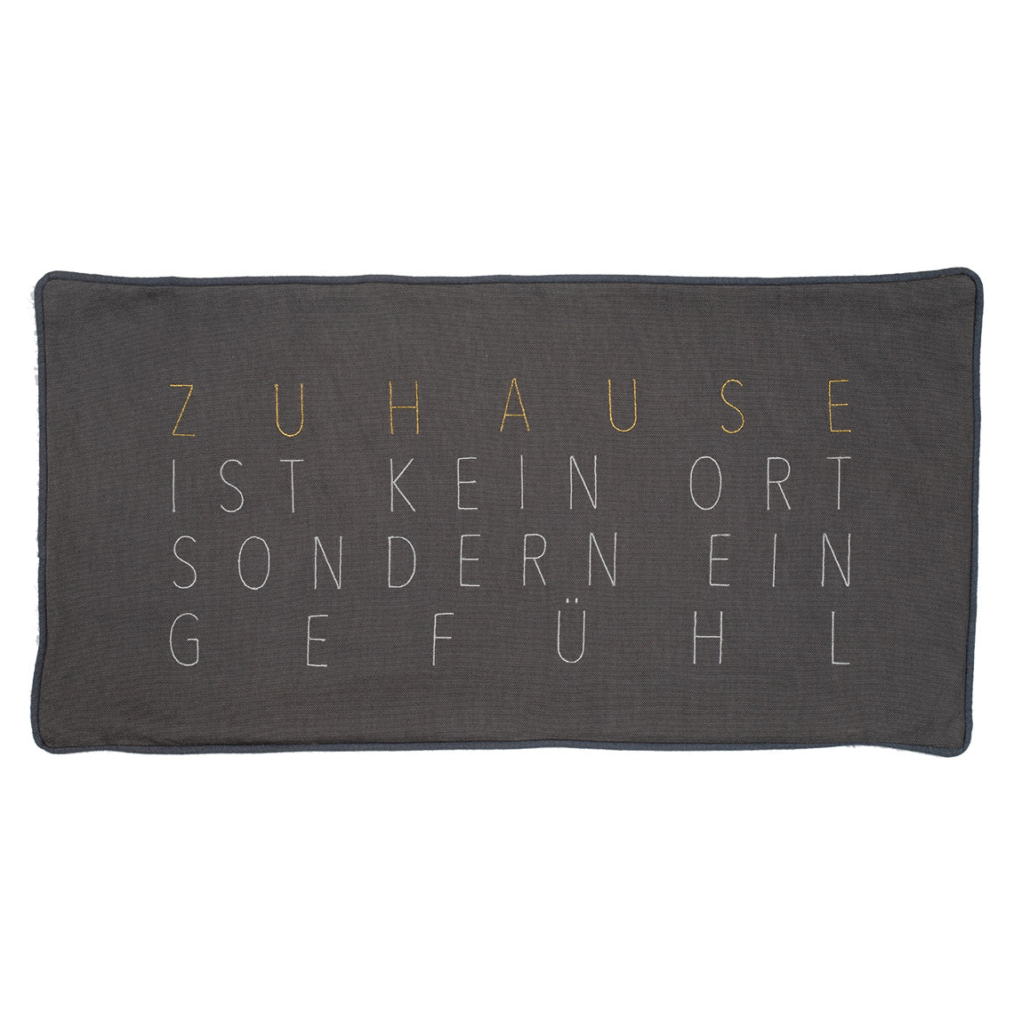 RAEDER DESIGN Kissen Zuhause ist ein Gefühl