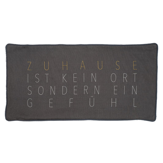 RAEDER DESIGN Kissen Zuhause ist ein Gefühl