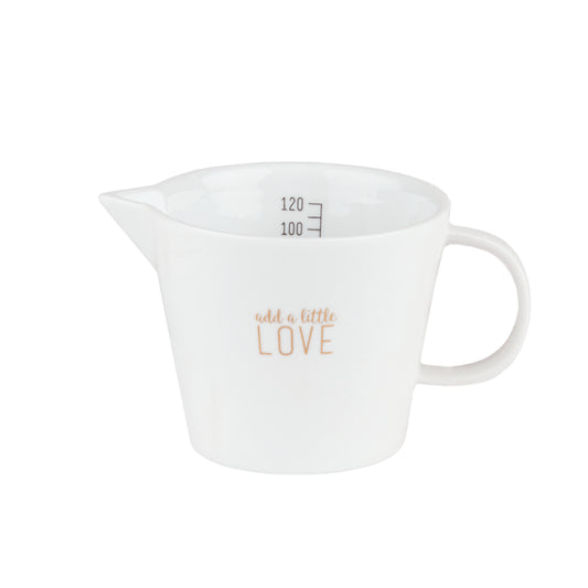 RAEDER DESIGN Messbecher Add a little love