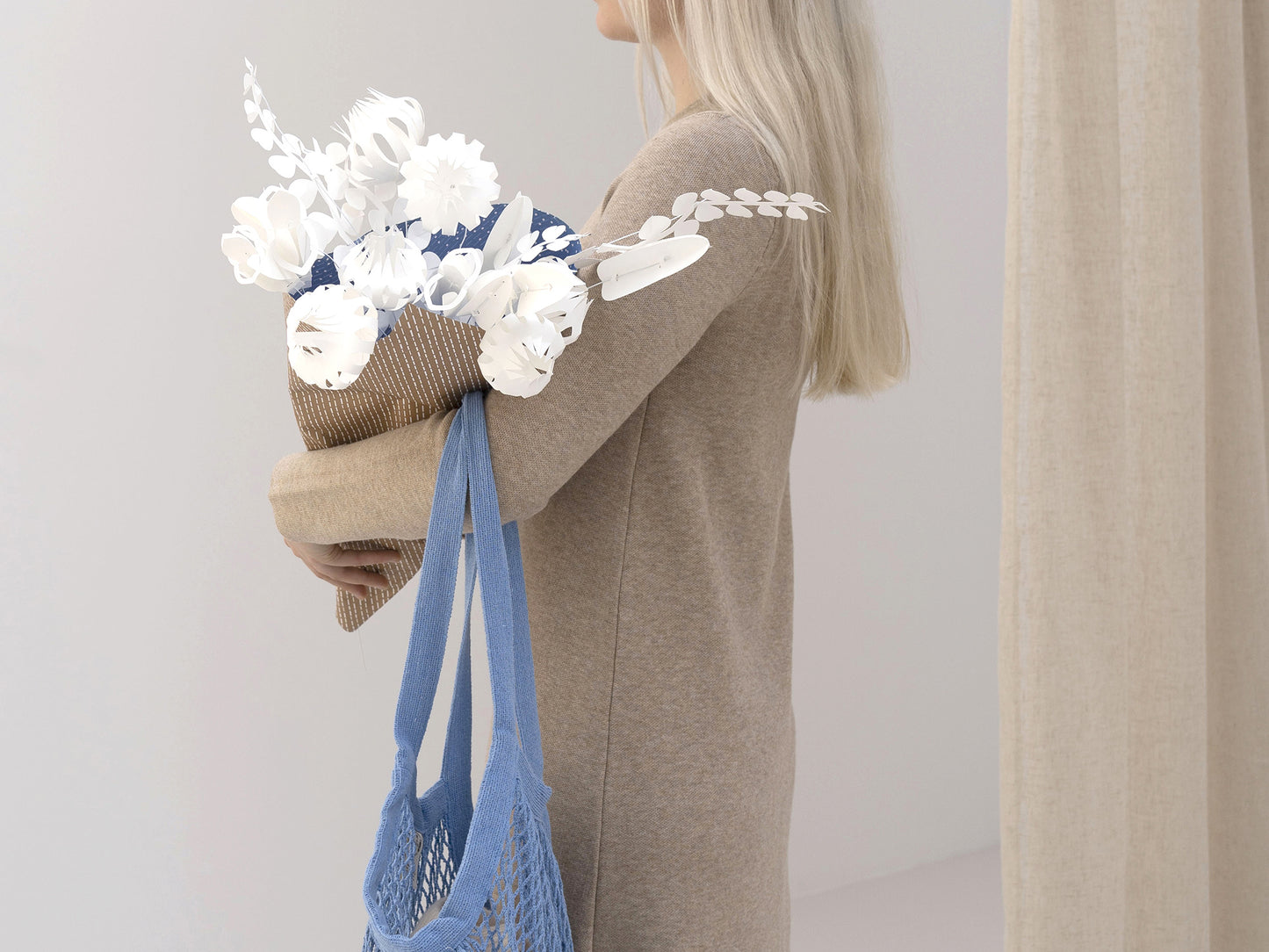 JURIANNE MATTER Filed Flowers weiß
