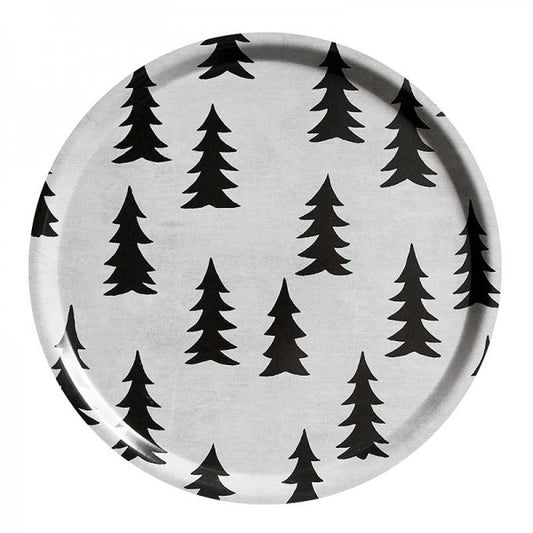 FINE LITTLE DAY Tablett Gran mit Tannenmotiv