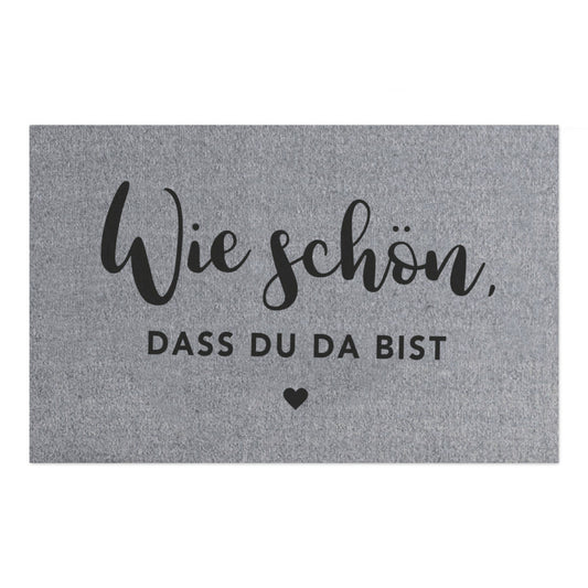 EULENSCHNITT Waschbare Fussmatte Wie schön