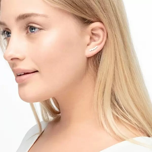 LEAF Earclimber Platelet Rosegold