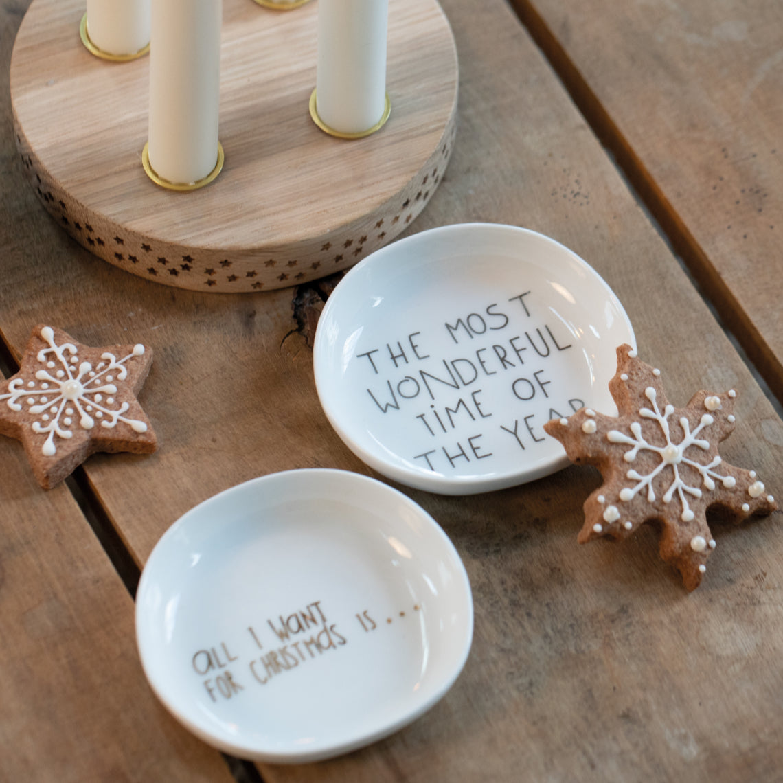 RAEDER DESIGN Weihnachtsschälchen All I want for christmas