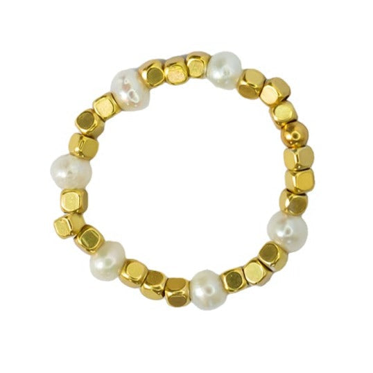 IBU JEWELS Ring Bold Pearl RU05