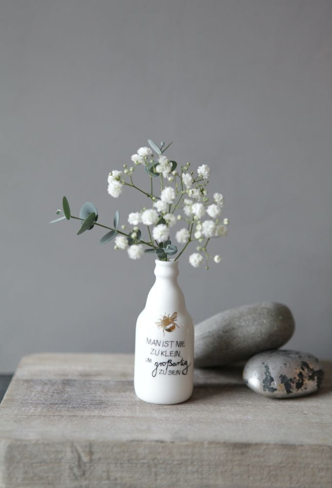 GOOD OLD FRIENDS Mini Flaschenvase Man ist nie zu klein