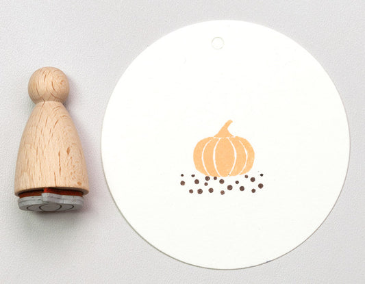 PERLENFISCHER Stempel Kürbis