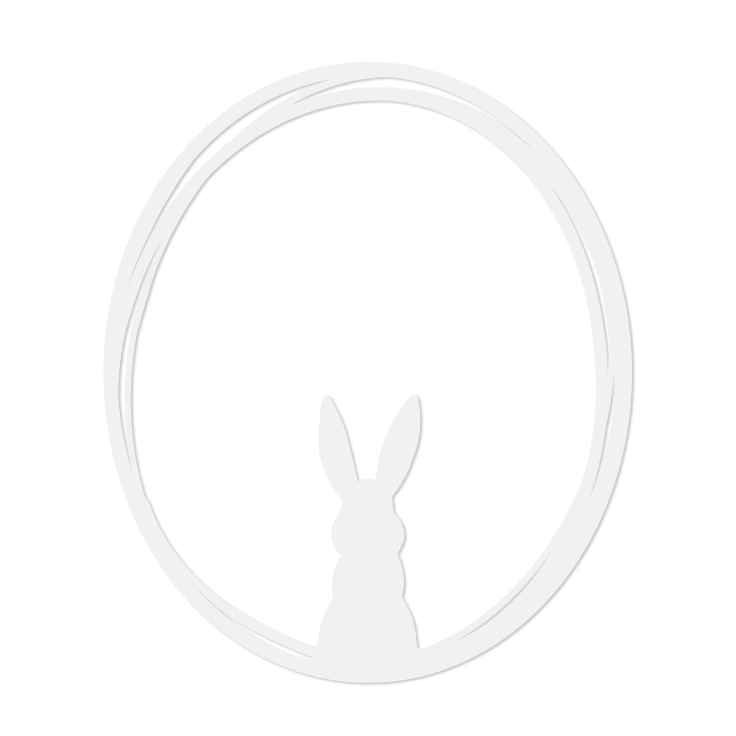 EULENSCHNITT Holzkranz Hase