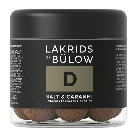 LAKRIDS BY BÜLOW Lakritz mit Schokolade - D Salt & Caramel in 2 Größen