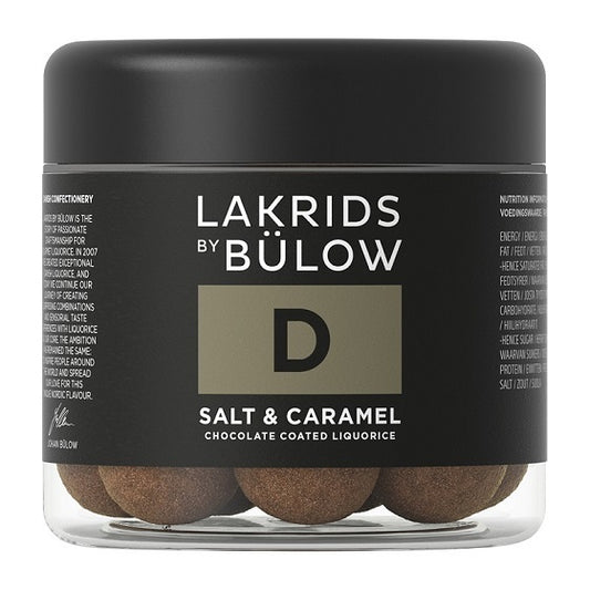 LAKRIDS BY BÜLOW Lakritz mit Schokolade - D Salt & Caramel in 2 Größen