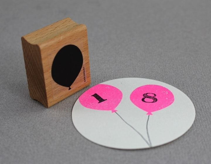 PERLENFISCHER Stempel 156 - Luftballon