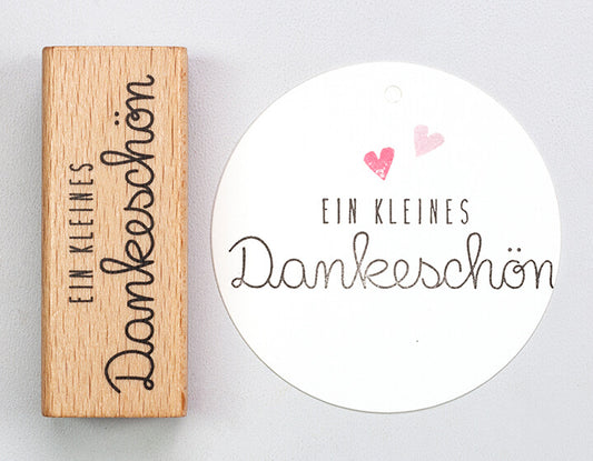 PERLENFISCHER Stempel Ein kleines Dankeschön 2