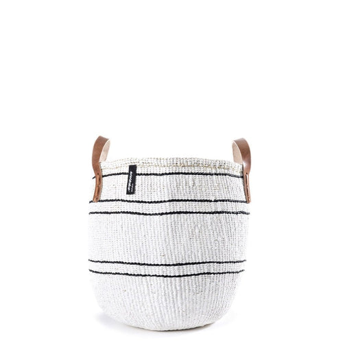 MIFUKO Kiondo Marktkorb Stripes black