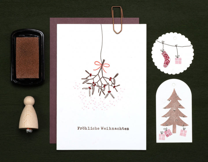PERLENFISCHER Stempel 180 - Pünktchensocke
