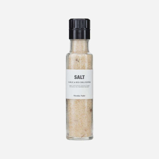 NICOLAS VAHE Salz mit Knoblauch & Red Chili Pepper