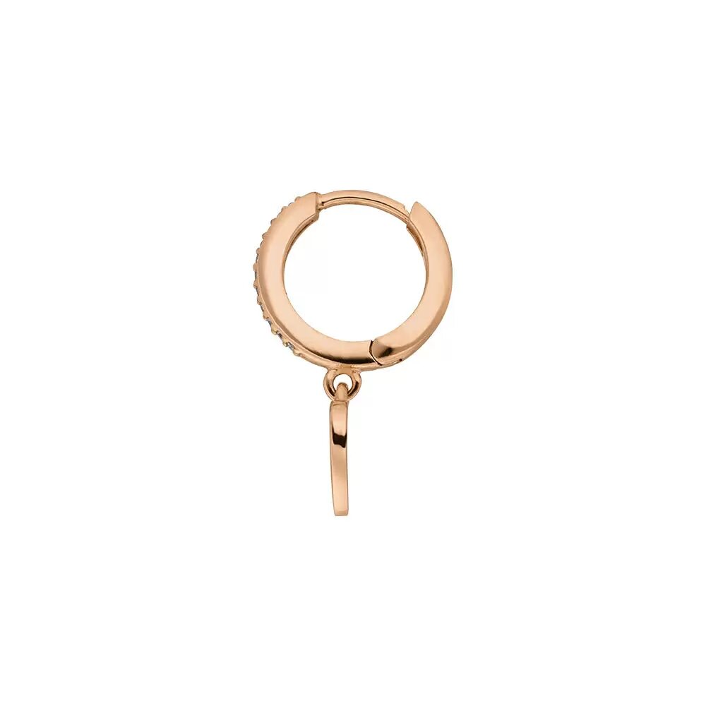 LEAF Singlecreole Heart Rosegold