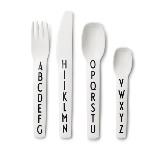 DESIGN LETTERS Kinderbesteckset aus Melamin