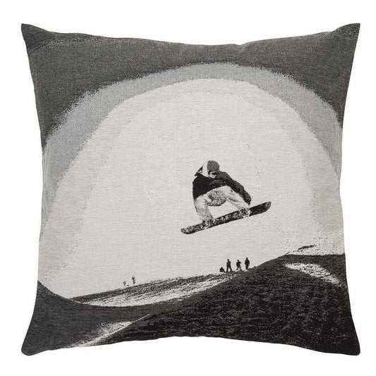 PAD HOME Kissenhülle Border - Skifahrer